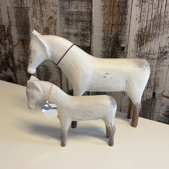 My custom finished horse and girl figurines! I currently  Bliss Studio Figural Horse Sculpture -Large-